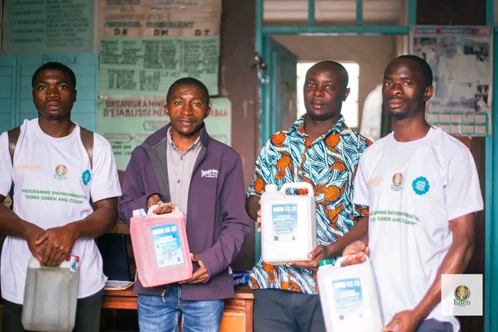 L'ECOLE PRIMAIRE SHABA BENEFICIE S'ENGAGE DANS LA PROMOTION DE L'ASSAINISSEMENT